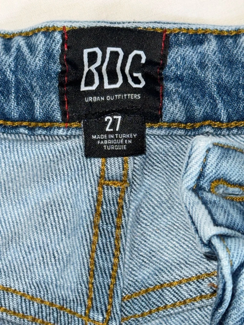 BDG Urban Outfitters Denim Light Wash  Shorts - Picture 4 of 4